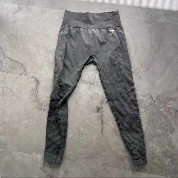 GYMSHARK Vital 2.0 seamless leggings gray marl - Picture 3 of 5